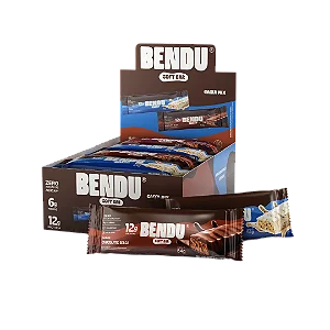 Soft Bar Dark Chocolate 50g Display com 12 Unidades – Bendu