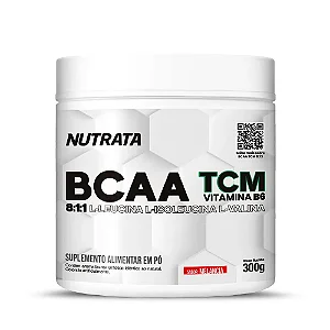 Aminoácido BCAA Melancia Pote 300g – Nutrata