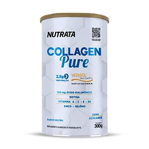 Colágeno Pure Pote 300g – Nutrata