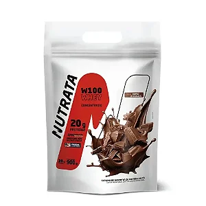 W100 Refil Chocolate 900g Combo com 6 Unidades – Nutrata