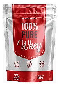 100% Pure Whey Puretech 900g Baunilha Refil Combo com 6 Unidades – Nutrex