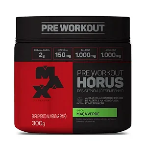 Horus Pote 300g Sabor Maçã Verde Combo com 6 Unidades – Max Titanium