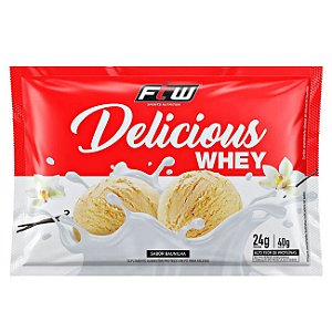 Delicious Whey Sachê 30g Leite Original FTW