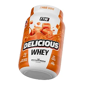 Delicious Whey 900g Doce de Leite Argentino FTW