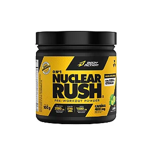 Nuclear Rush 100g Limão Combo com 6 Unidades – Body Action