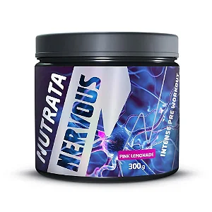 Nervous Pre Workout Pink Lemonade 300g Combo com 6 Unidades – Nutrata