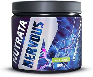 Nervous Pre Workout Maçã Verde 300g Combo com 6 Unidades – Nutrata