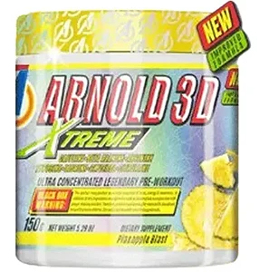Arnold 3D 150g Pineapple Combo com 6 Unidades – Arnold Nutrition