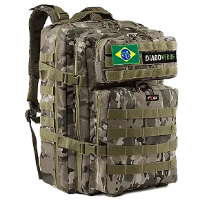 Mochila Tática Camuflada – FTW