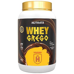 Whey Grego Pote Dulce de Leche com Chocolate Belga 900g – Nutrata