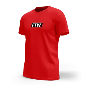 Camiseta FTW Vermelha T-Shirt Poliéster Import GG – FTW