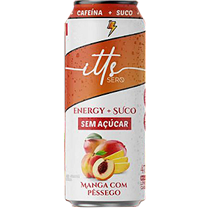 Energy Suco Manga com Pêssego Sem Açúcar 473ml – ITTS Sero