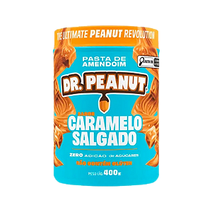 PASTA DE AMENDOIM CARAMELO SALGADO 400G DR PEANUT