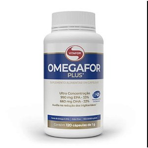 OMEGAFOR PLUS 120CAPS 1000MG VITAFOR
