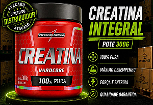 Combo - 6 Creatinas pote 300g Integralmédica