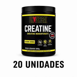 COMBO 20 Unidades - Creatina 300g Universal