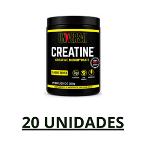 COMBO 20 Unidades - Creatina 300g Universal