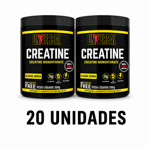 COMBO 20 Unidades - Creatina 200g + 200g Universal