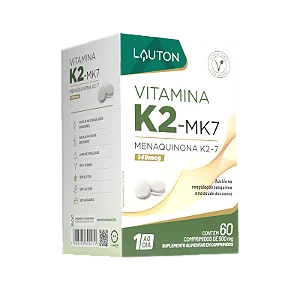 Vitamina K2 MK7 60 Comprimidos  Clinical Series Lauton Nutrition