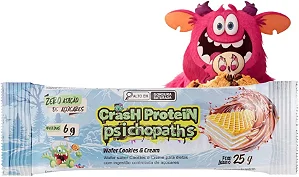 Crash Protein  Psichopats Bar 25g Cookies Demons Lab