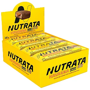 Whey Grego Bar 40g Havanna Display Com 12un Nutrata - Doce De Leite Com Limão