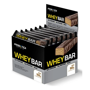 Whey Bar 40g Display Com 24Un Probiotica - Coco