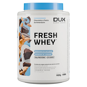 Fresh Whey 900g Dux Nutrition - Chocolate & Pasta De Amendoim