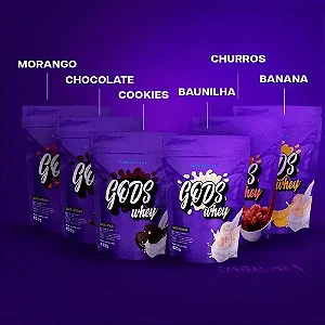 Gods Whey 100% Refil 900g Canibal