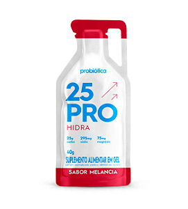 Gel 25 Pro Hidra Sache 40g Melancia Probiotica