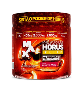 Pré Hórus Elite Pote 390g Frutas Vermelhas Max Titanium