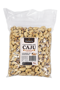 Castanha De Caju Assada Natural Pacote de 1kg Emporio Dadario