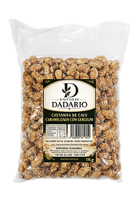 Castanha De Caju Caramelizada Com Gergelim Pacote de 1kg Emporio Dadario