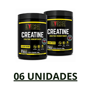 Combo - 6 Creatine Monohydrate Combo 200G + 200G Universal