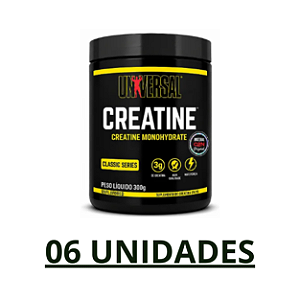 Combo - 6 Creatine Monnohydrate 300G Universal