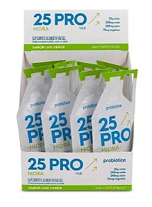 Gel 25 Pro Hidra Sache 40g Display Com 10un Probiotica - Uva Verde