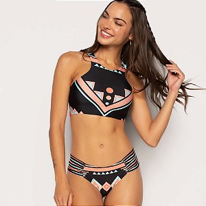Conjunto Speed Dupla Face Estampa Gaia