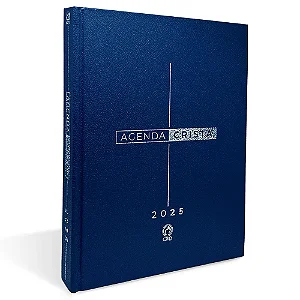 Agenda Cristã 2025 (Azul – Capa Dura)