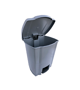 Lixeira com Pedal 18L Licita Tonk Alta Resistência - Branca