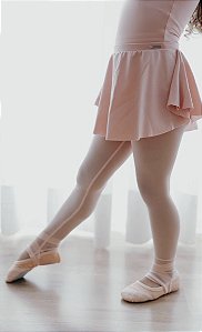 Legging em Tule Infantil - Rosé