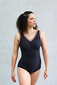 Collant Marie - Preto com Marrone