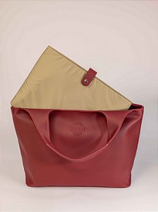 Bolsa Pointè Tote Grande - Burgundy