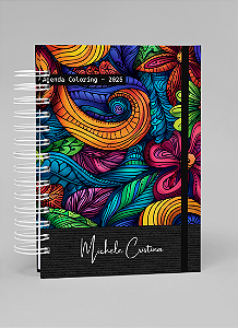 Agenda Datada Coloring 2025
