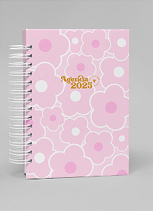 Agenda Datada 2025 Love Flower