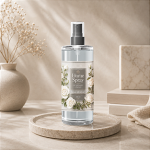 Home Spray Rosas Brancas
