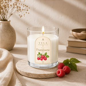 Vela Aromática Framboesa