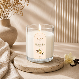 Vela Aromática Baunilha