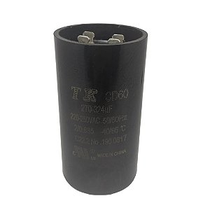 CAPACITOR FIXO 270-324UF 220/250V CD60-46X86MM TK