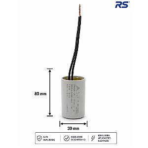 CAPACITOR PPM 5UF 380/400VCA B32314A4505J013 FIO EPCOS