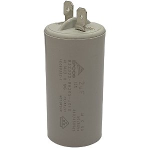 CAPACITOR PPM 2UF 440/450VAC B32320-A5205-K010 25X57MM FAST-ON