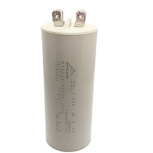 CAPACITOR PPM 30UF 440/450VAC 5% EPCOS 40MMX90MM B32322-D6306-J010 EPCOS FASTON